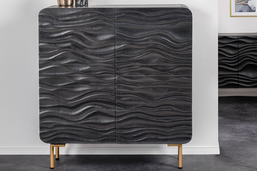 Komoda drewniana Wave Lagoon 120 cm drewno mango - Item International