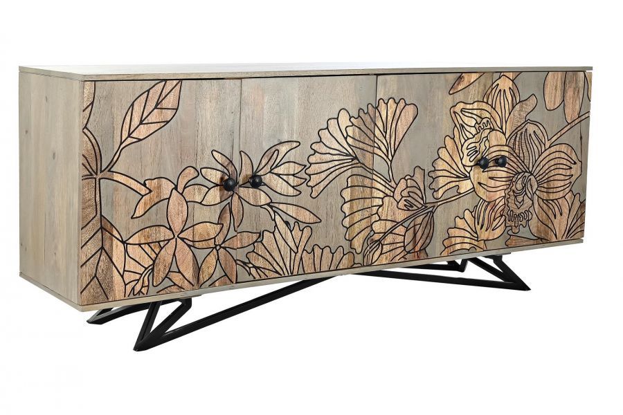 Komoda Flowers drewno mango - Item International