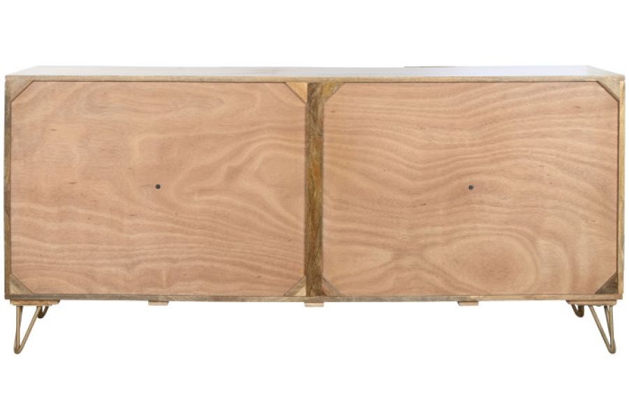 Komoda Golden Sunset drewniana mango brązowa 160 cm - Item International