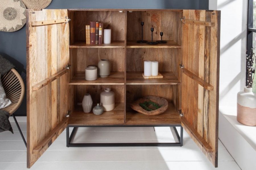 Komoda Illusion 120cm drewno mango - Invicta Interior
