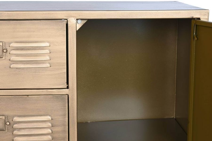 Komoda industrialna złota 100 cm - Item International