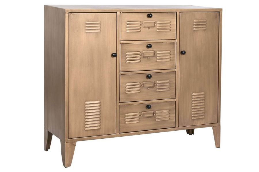 Komoda industrialna złota 100 cm - Item International