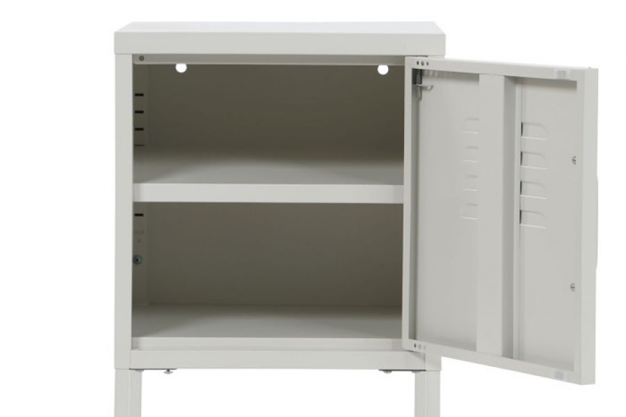 Komoda inudstrialna Cabinet szafka nocna biala - Item International