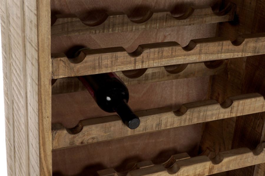 Komoda Iron Craft regał drewniany na wino - Item International
