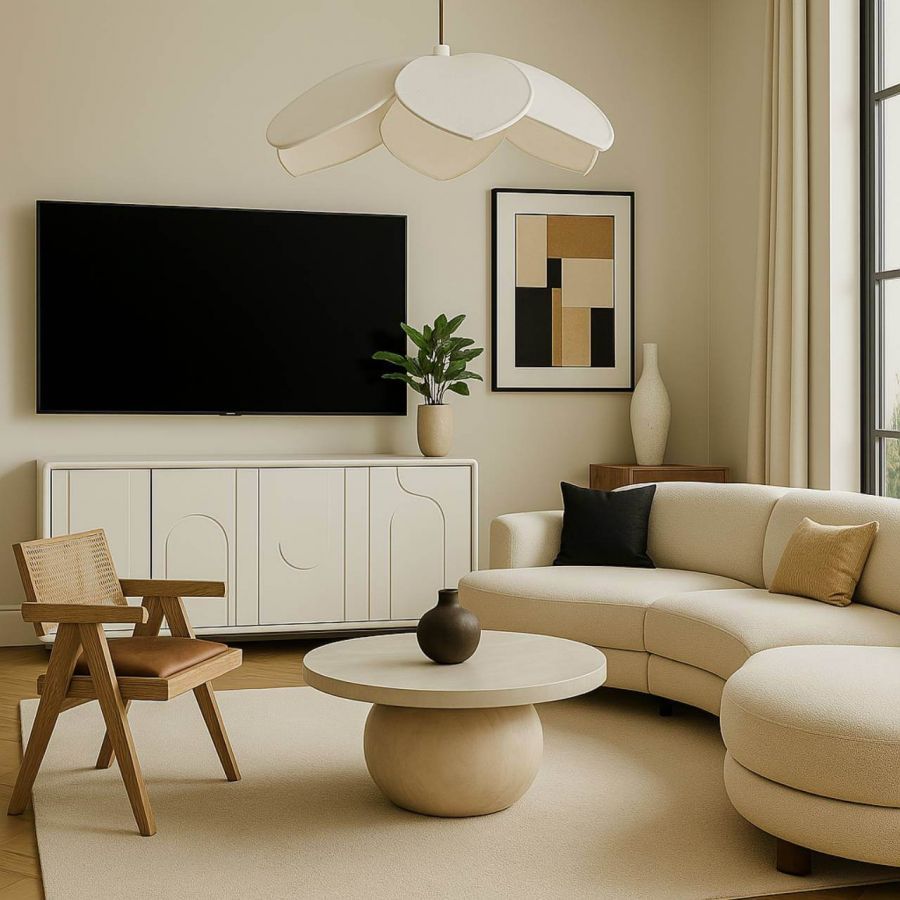 Komoda Japandi 3D ivory - Item International