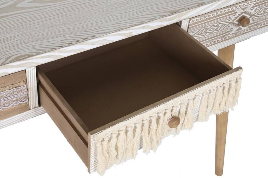 Komoda konsola boho Cepelia z frędzlami - Item International