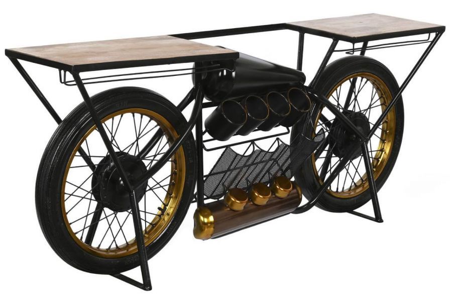 Komoda konsola Motocykl czarny - Item International