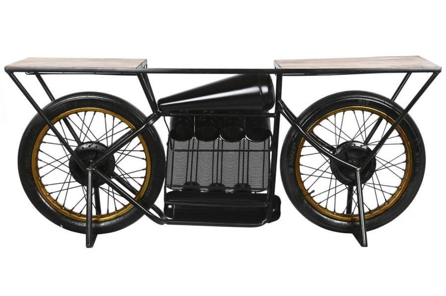 Komoda konsola Motocykl czarny - Item International