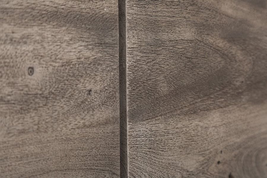 Komoda Mammut Artwork akacjowa szara - Invicta Interior