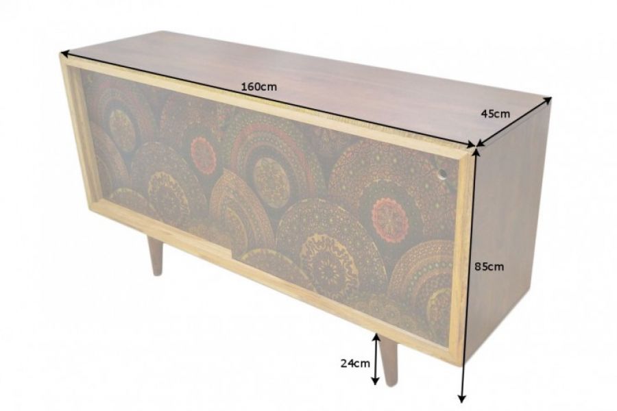 Komoda Mandala 160 cm mango  - Invicta Interior