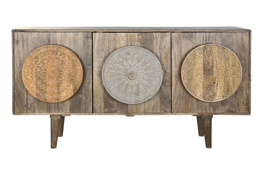 Komoda Mandala drewniana mango - Item International