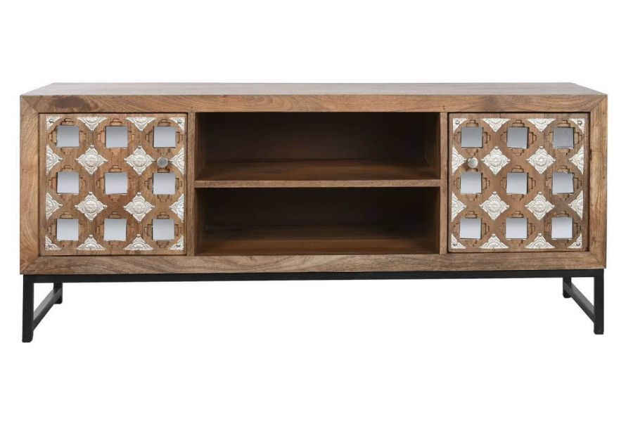 Komoda Mirror RTV szafa drewno mango - Item International