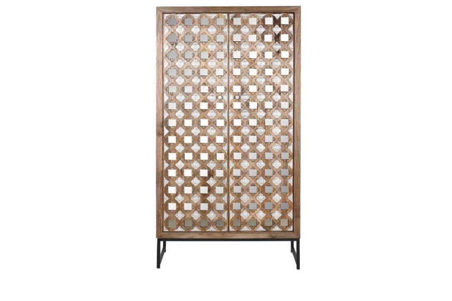 Komoda Mirror szafa drewno mango  - Item International