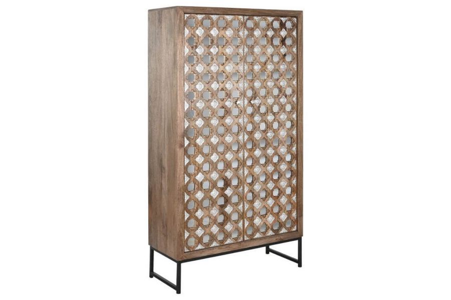 Komoda Mirror szafa drewno mango  - Item International