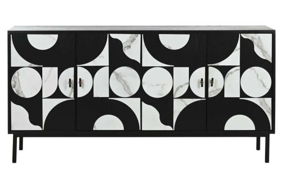 Komoda Modern marmur czarna - Item International