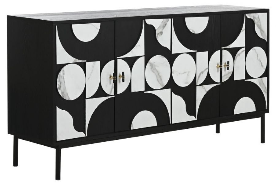 Komoda Modern marmur czarna - Item International