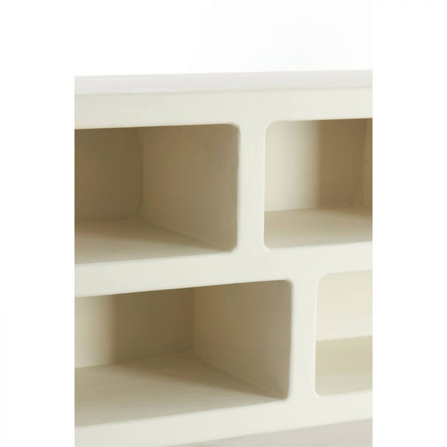 Komoda Nahura w sylu Japandi kremowa 140 cm  - Light & Living