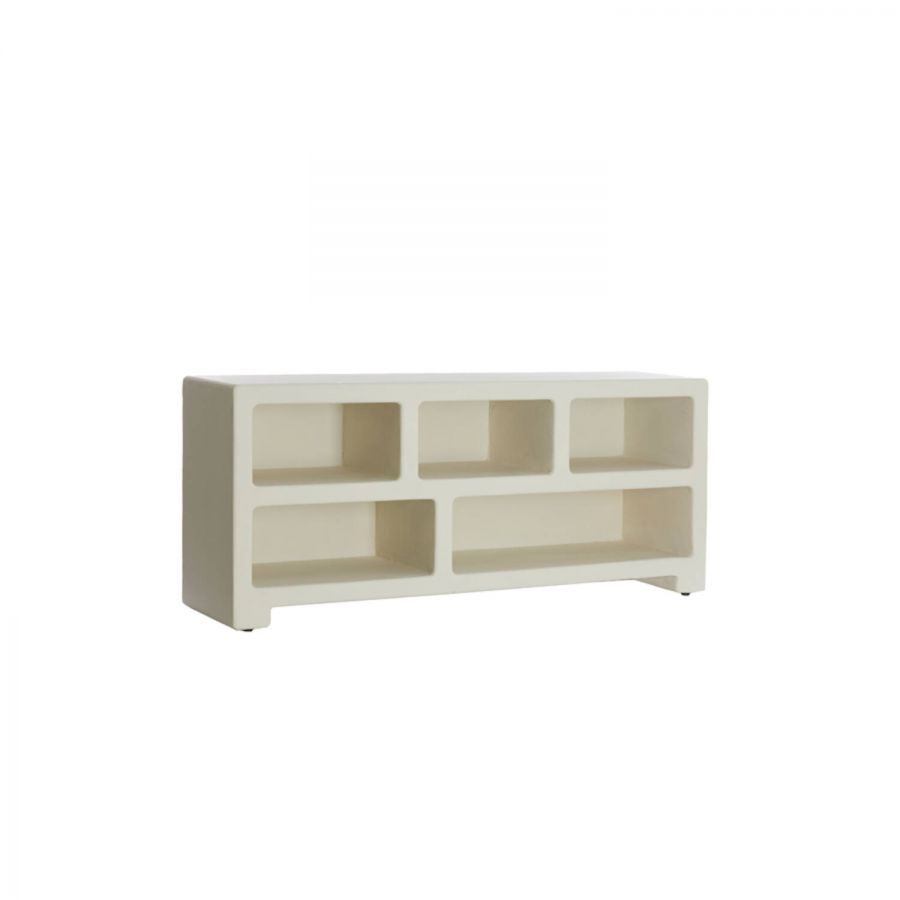 Komoda Nahura w sylu Japandi kremowa 140 cm  - Light & Living