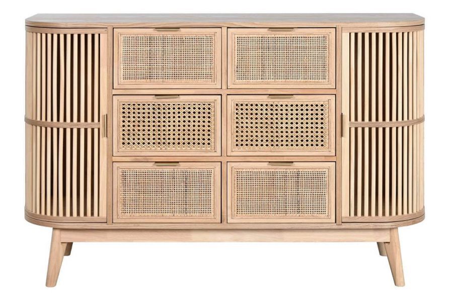 Komoda okrągła Passion rattanowa 120 cm - Item International