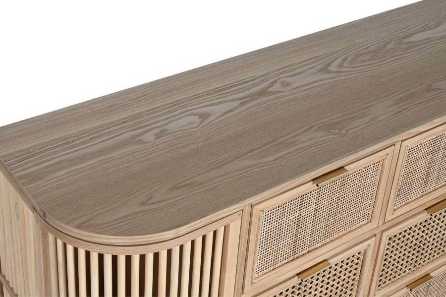 Komoda okrągła Passion rattanowa 120 cm - Item International