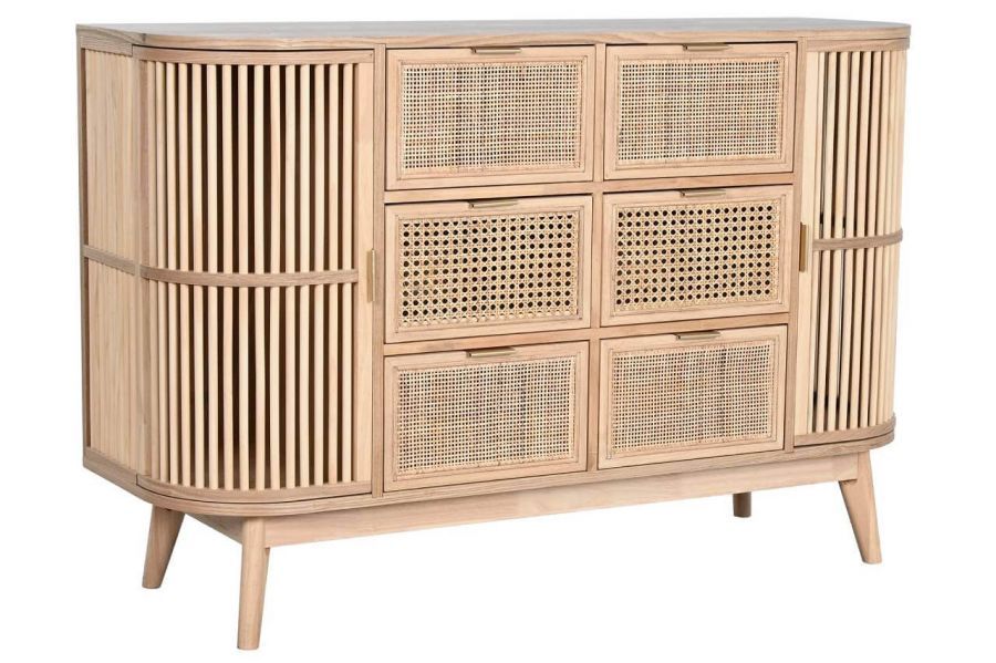 Komoda okrągła Passion rattanowa 120 cm - Item International