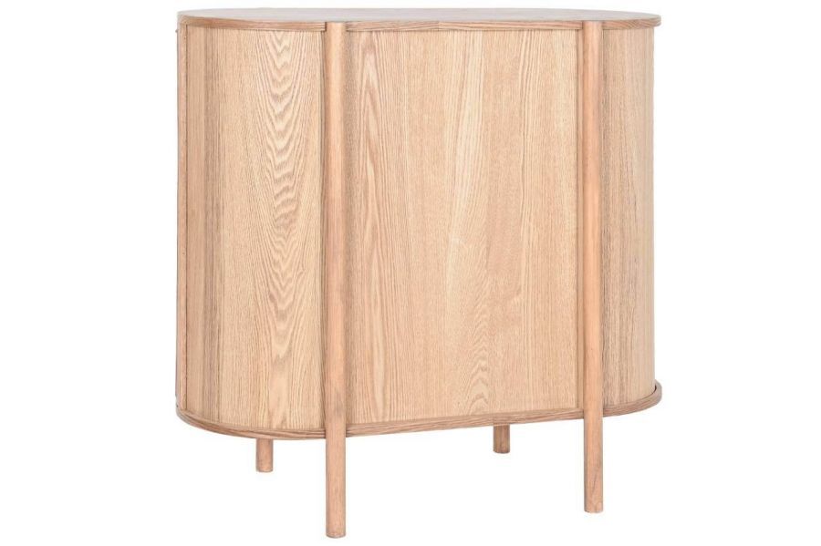 Komoda okrągła Passion z plecionką wiedeńską 80 cm - Item International