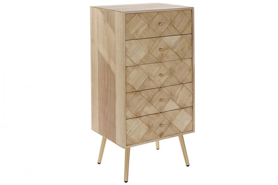 Komoda Parquet drewniana słupek  - Item International