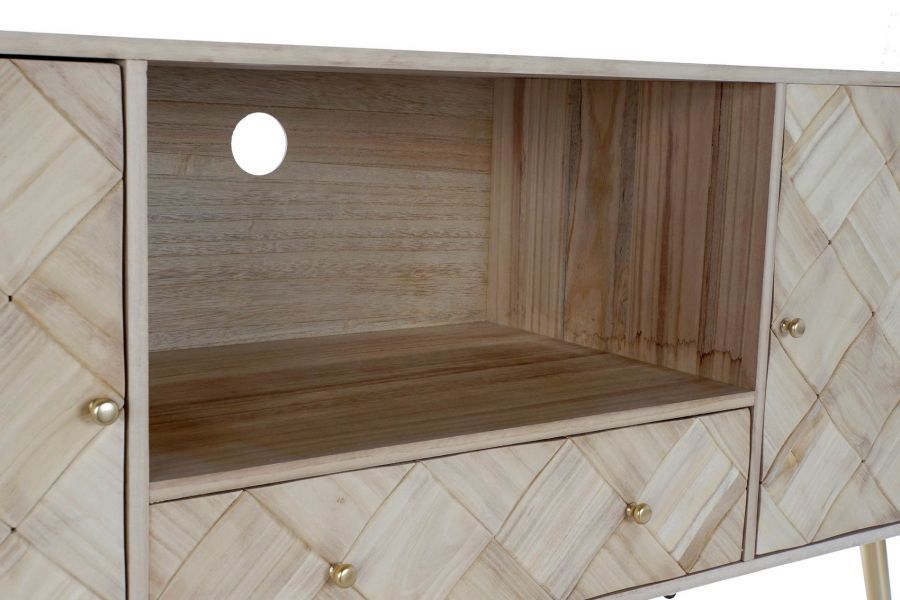 Komoda Parquet drewniana szafka RTV pod TV - Item International