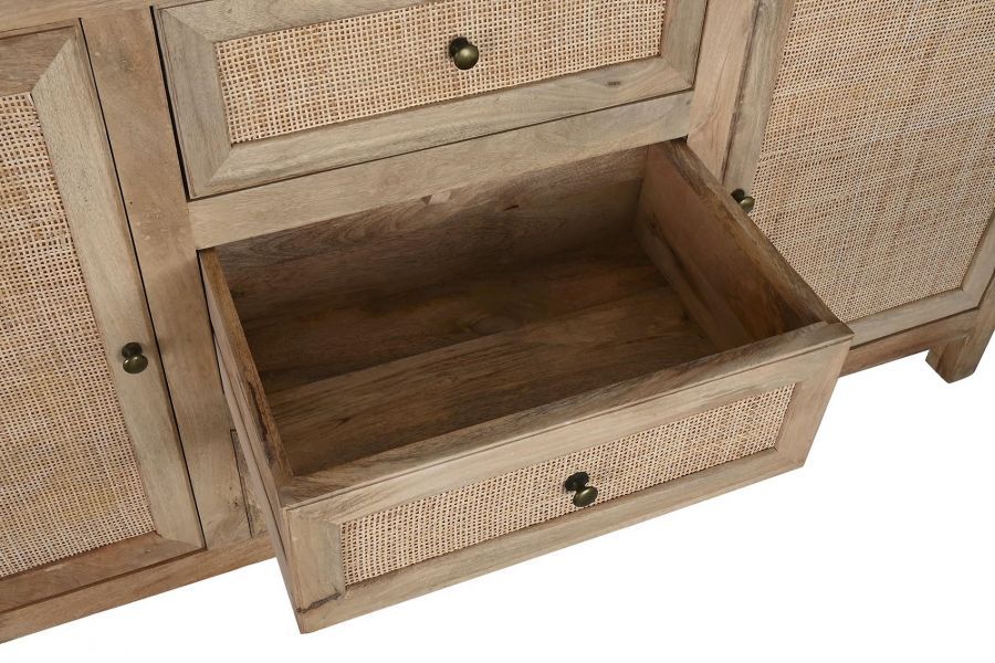 Komoda rattanowa drewno mango 180 cm - Item International