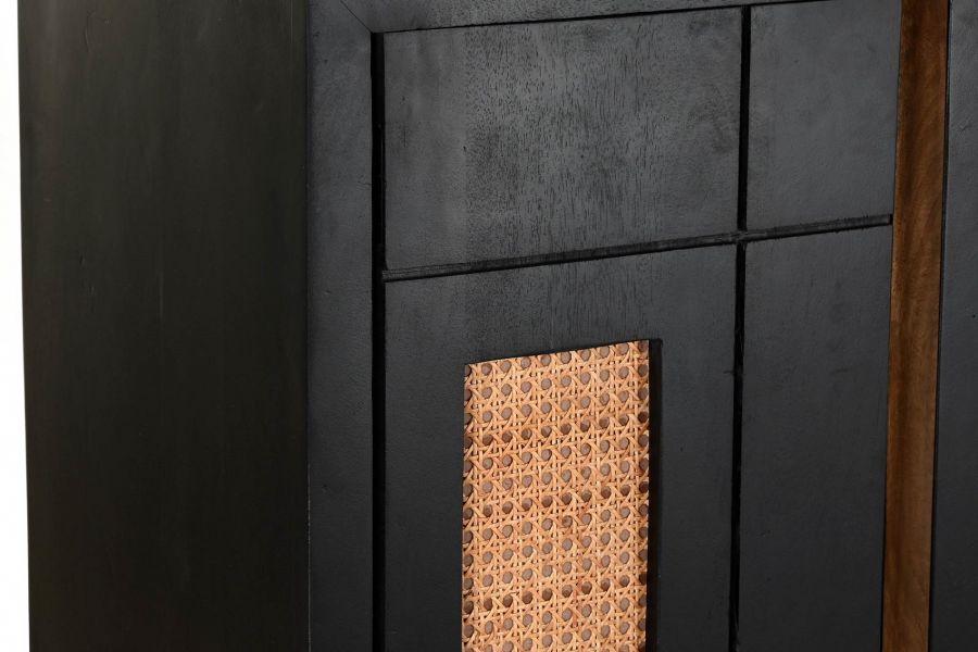 Komoda rattanowa Modern drewno mango - Item International