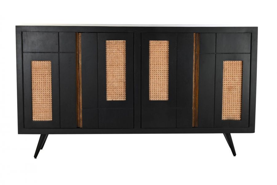 Komoda rattanowa Modern drewno mango - Item International