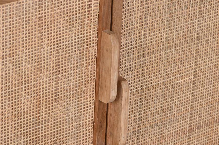 Komoda rattanowa Modern Lounge z drewna dębowego - Item International