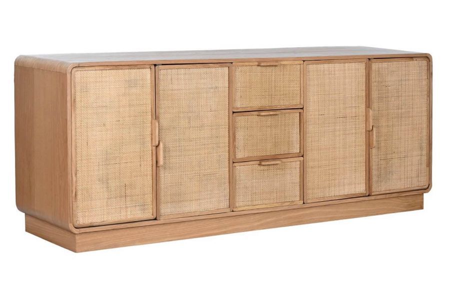 Komoda rattanowa Modern Lounge z drewna dębowego 180 cm - Item International