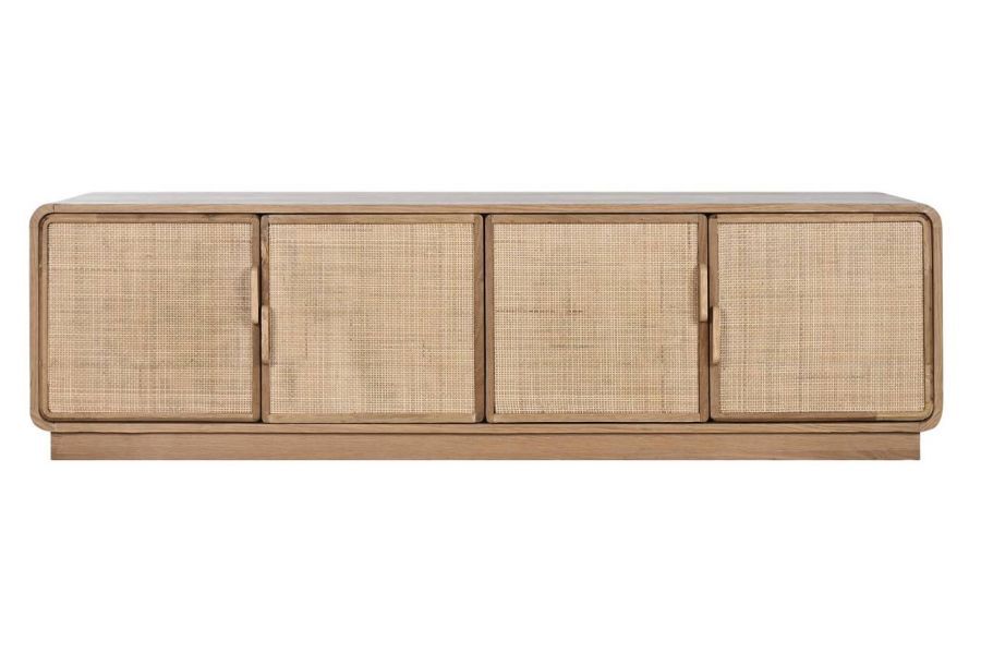 Komoda rattanowa Modern Lounge z drewna dębowego - Item International
