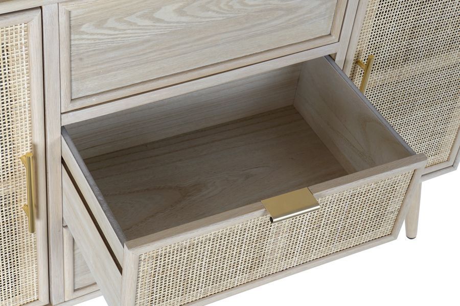 Komoda rattanowa Rotin z plecionką wiedeńską 196 cm - Item International