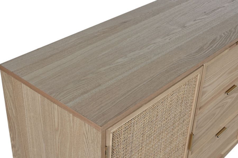 Komoda rattanowa round 136 cm  - Item International