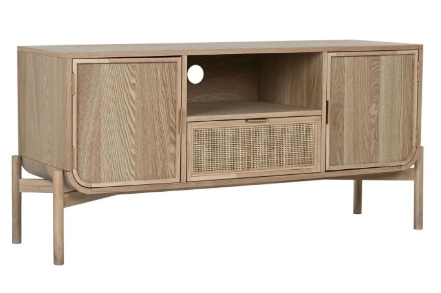Komoda rattanowa round RTV pod TV  - Item International