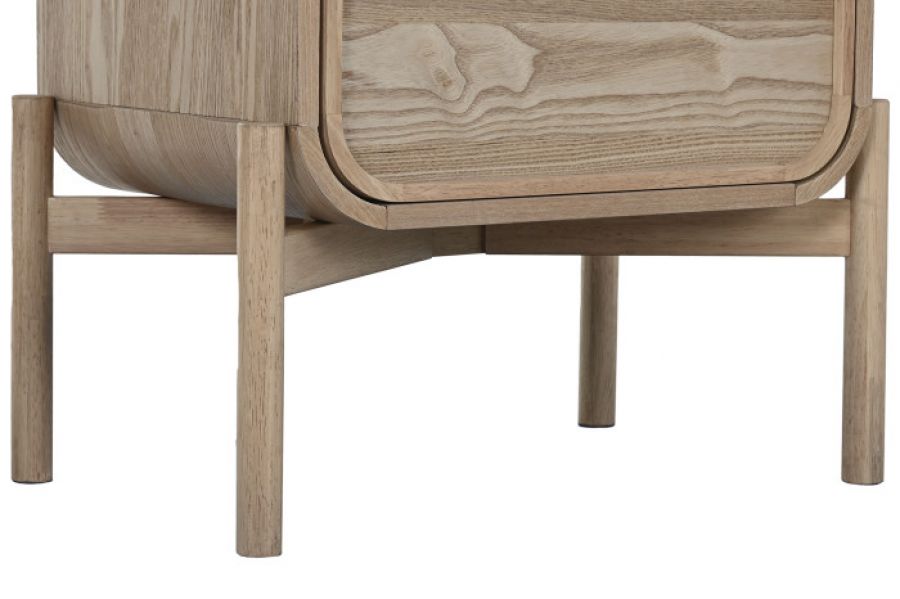 Komoda rattanowa round z szufladami - Item International