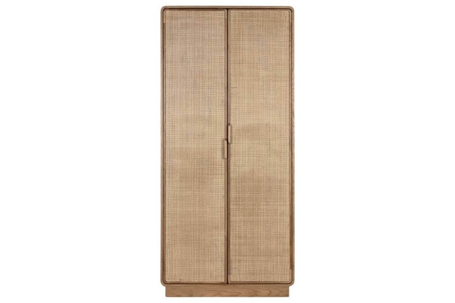 Komoda rattanowa szafa Modern Lounge z drewna dębowego - Item International