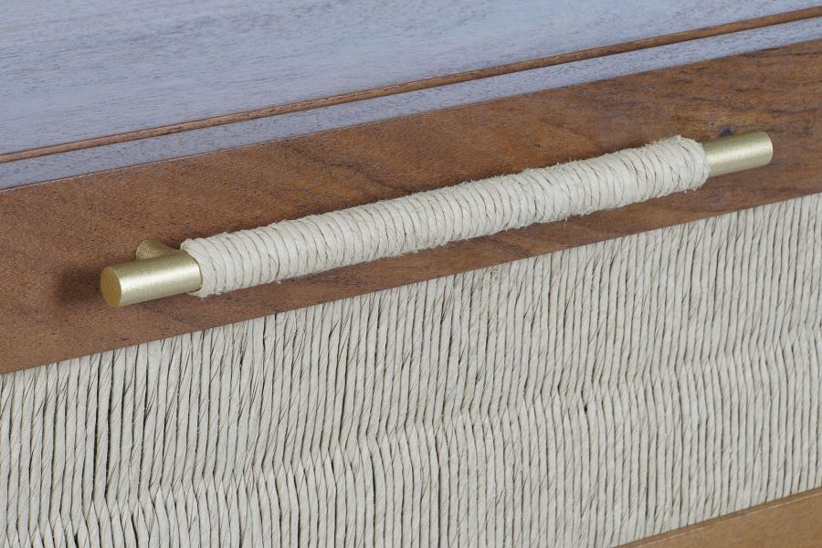 Komoda rattanowa z szufladami Balls drewno akacjowe - Item International