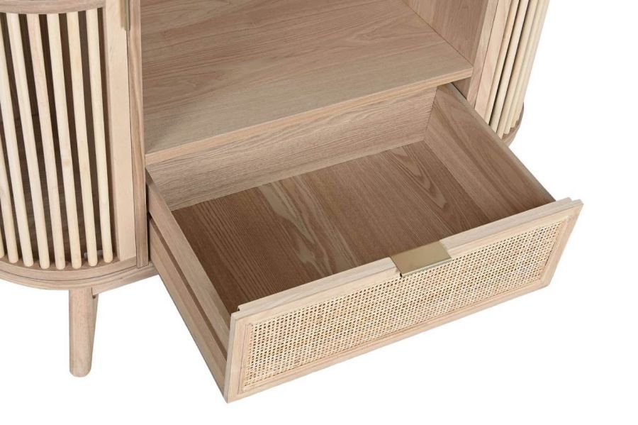 Komoda regał okrągły Passion rattanowy - Item International