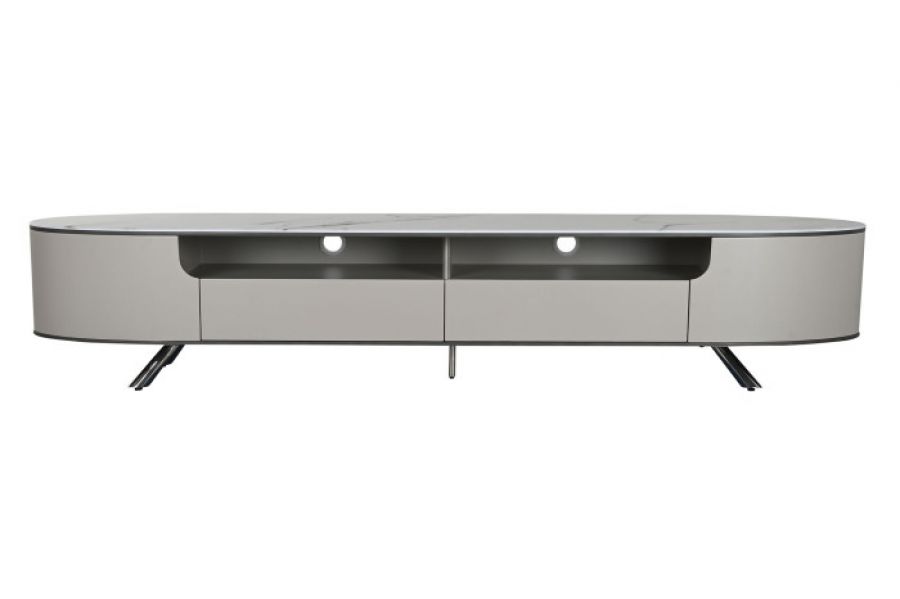 Komoda RTV Aurora z marmurowym blatem - Item International