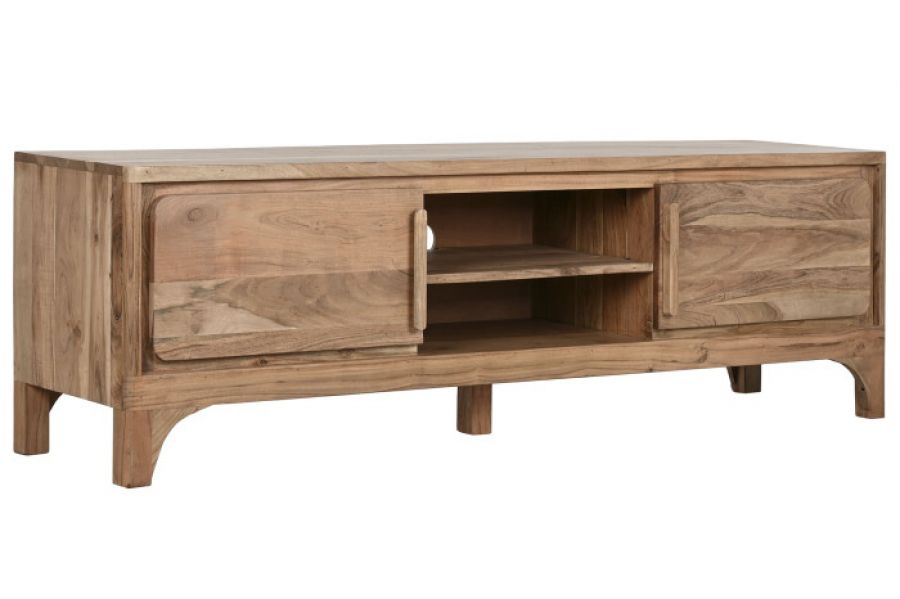 Komoda RTV Formes z drewna akacjowego - Item International