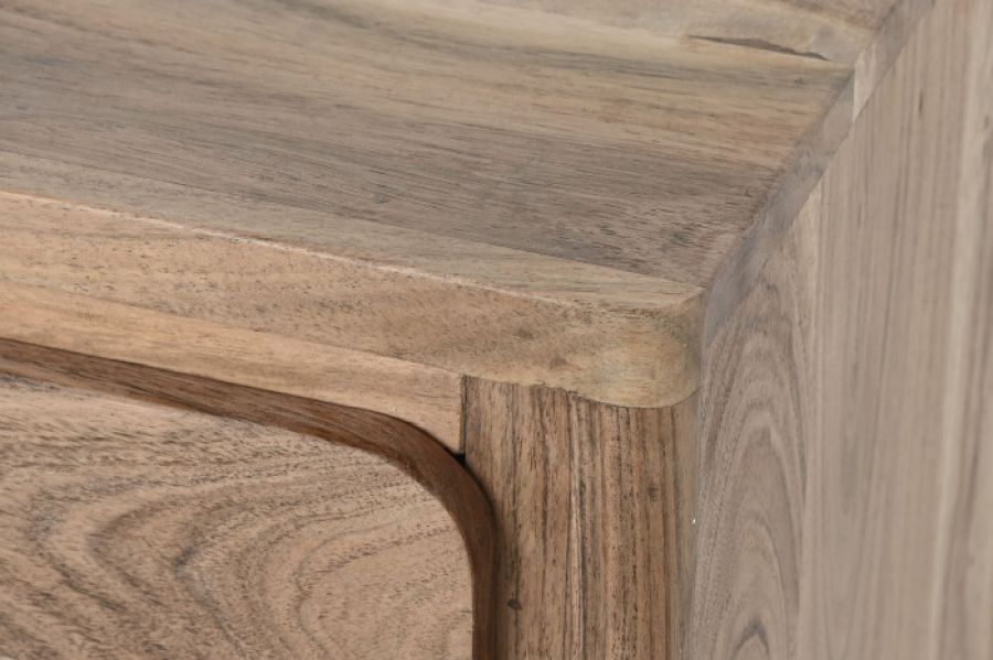 Komoda RTV Formes z drewna akacjowego - Item International