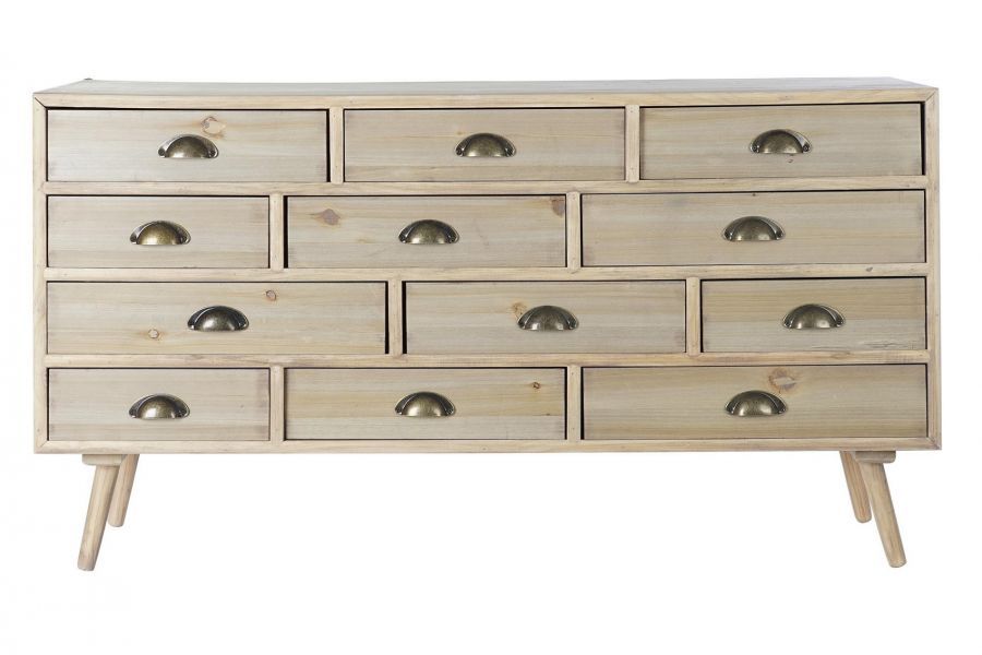 Komoda Scandi natur 120 cm - Item International