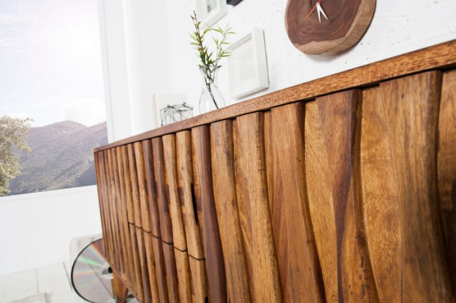 Komoda Sideboard Retro 160 cm sheesham  - Invicta Interior