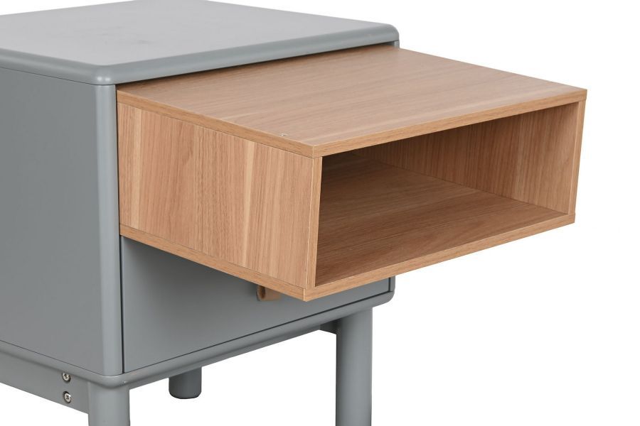 Komoda Simply skandynawska szara szafka nocna - Item International