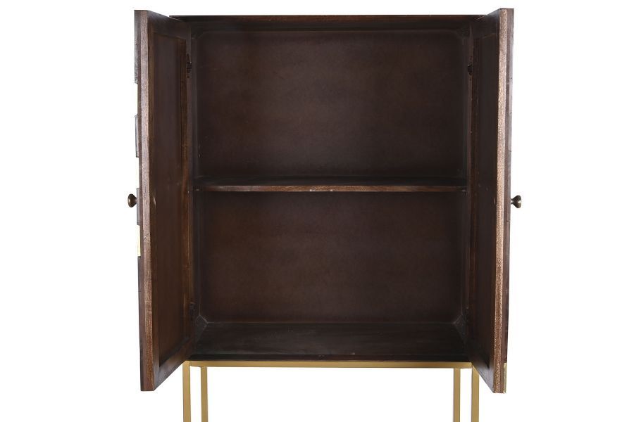 Komoda Spectrum drewno mango złota - Item International