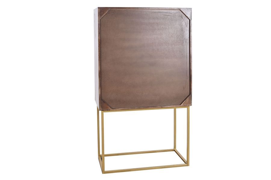 Komoda Spectrum drewno mango złota - Item International