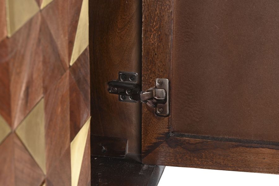 Komoda Spectrum drewno mango złota - Item International